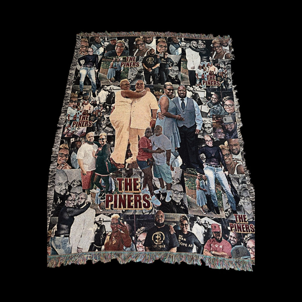 Customized Picture Tapestry Throw (Cotton)