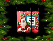 Santa Claus Custom Tumblers (Add Any Photo)